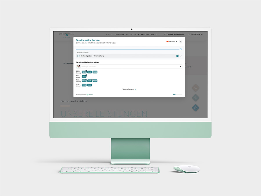 <strong>Online-Terminbuchung</strong><br><br> Anfragen direkt in feste Termine verwandeln:<br> ✔ Integration von Calendly / Brevo / Tidio<br> ✔ Einrichtung von Zeitslots & Bestätigungsmails<br> ✔ Button / Einbindung auf Ihrer Website<br><br> <strong>290,- €</strong>